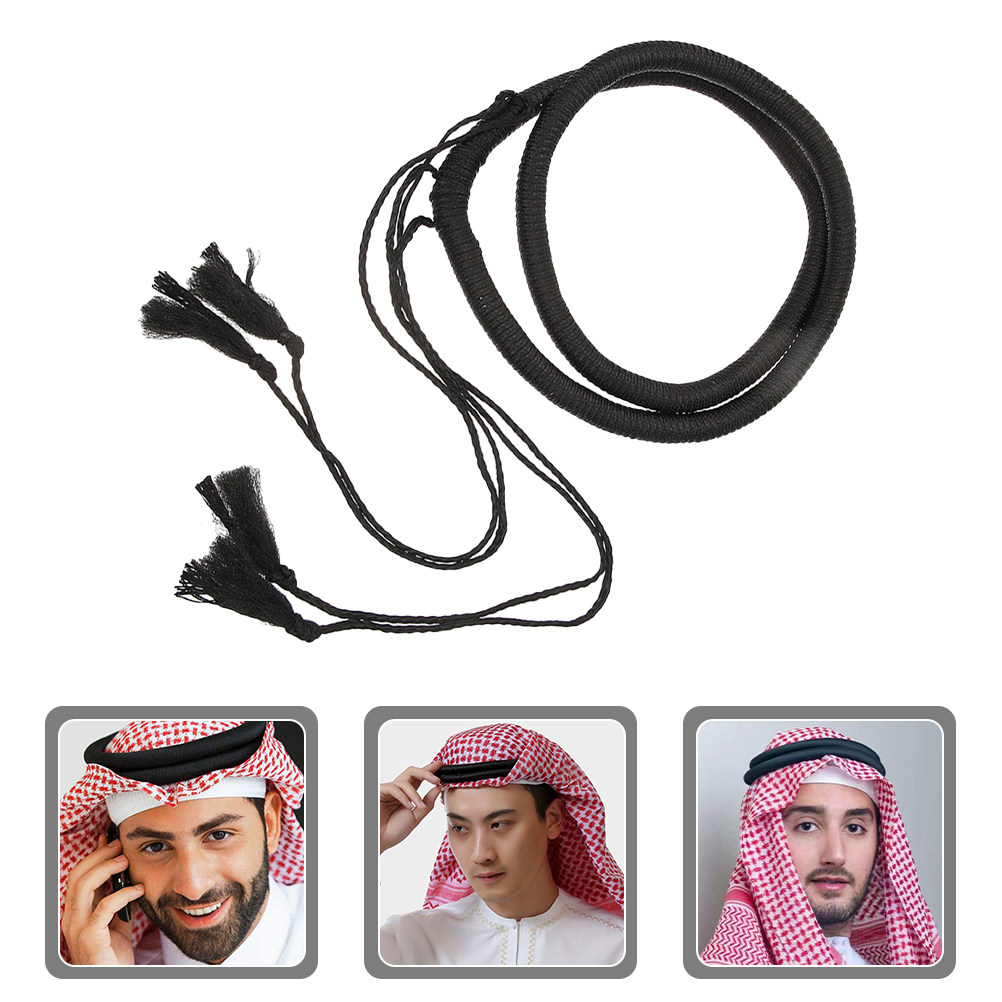 Men Accessories In Dubai - Men Arab Headband PU Head Scarf