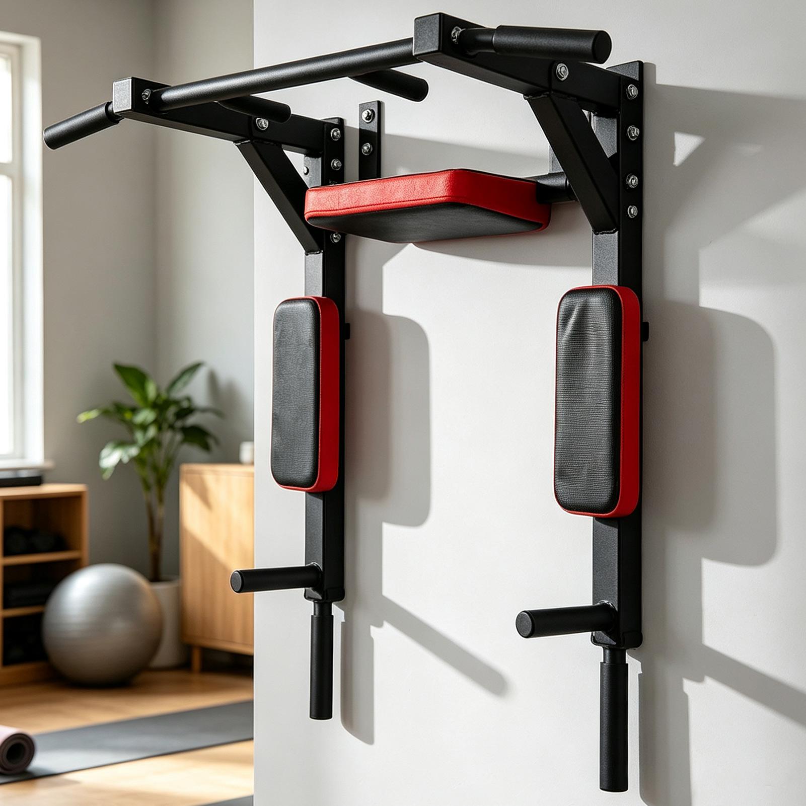 Men Accessories For Hand - Wall-Mounted Pull-up Bar Fitness Horizontal Bar
