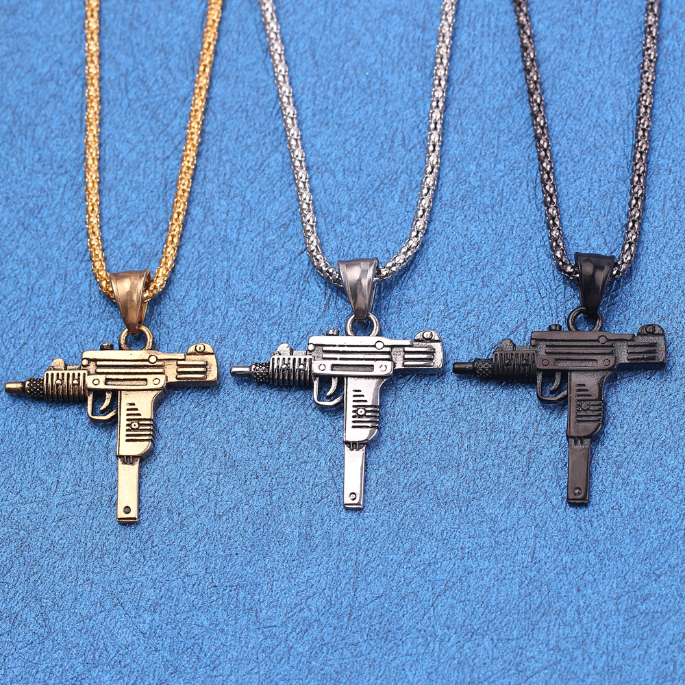 Punk Uzi Pistol Machine Gun Ne - огляд і ціна Men'S Accessories Fashion