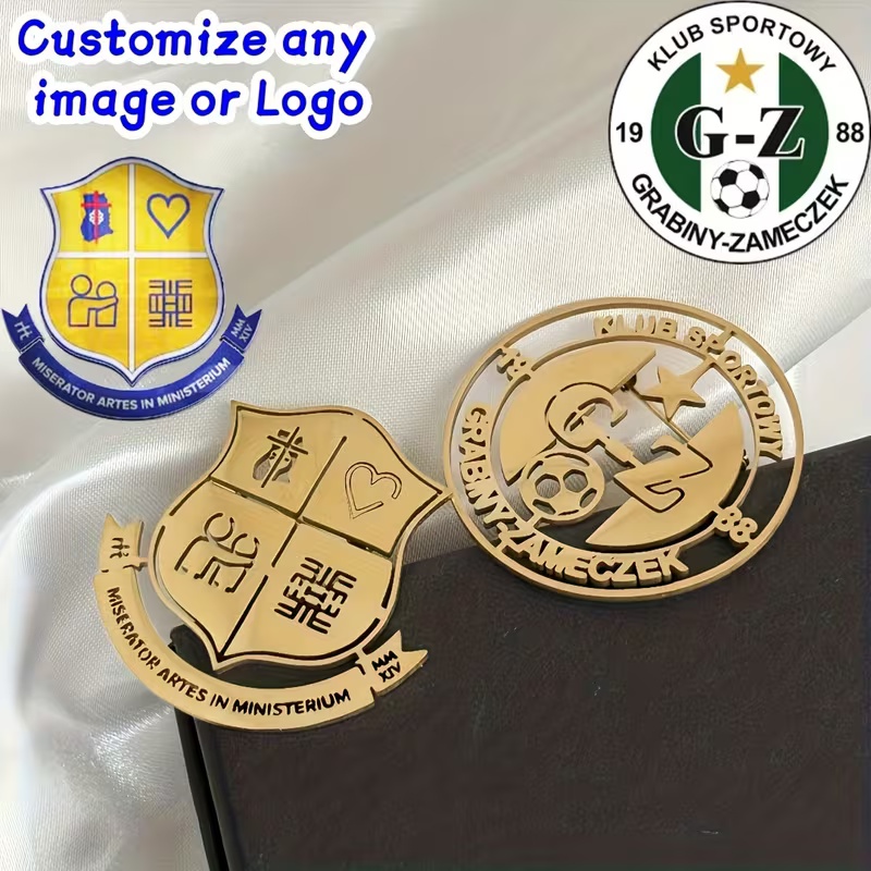 Custom Logo Brooch Simple Crea - огляд і ціна Men Accessories Brooch