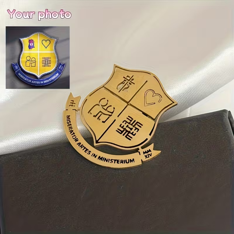 Custom Logo Brooch Simple Crea - огляд і ціна Men Accessories Brooch