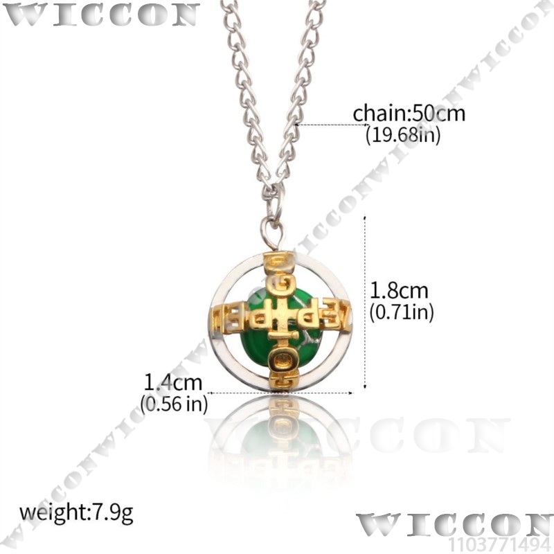 Zeppeli necklace Gyro j0 Anime - огляд і ціна Men'S Suit Accessories