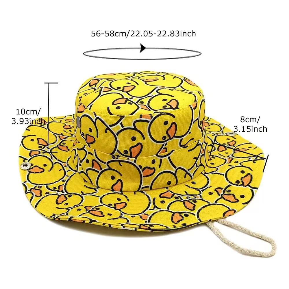 Cute Yellow Duck Cartoon Bucke - огляд і ціна Men'S Yellow Accessories