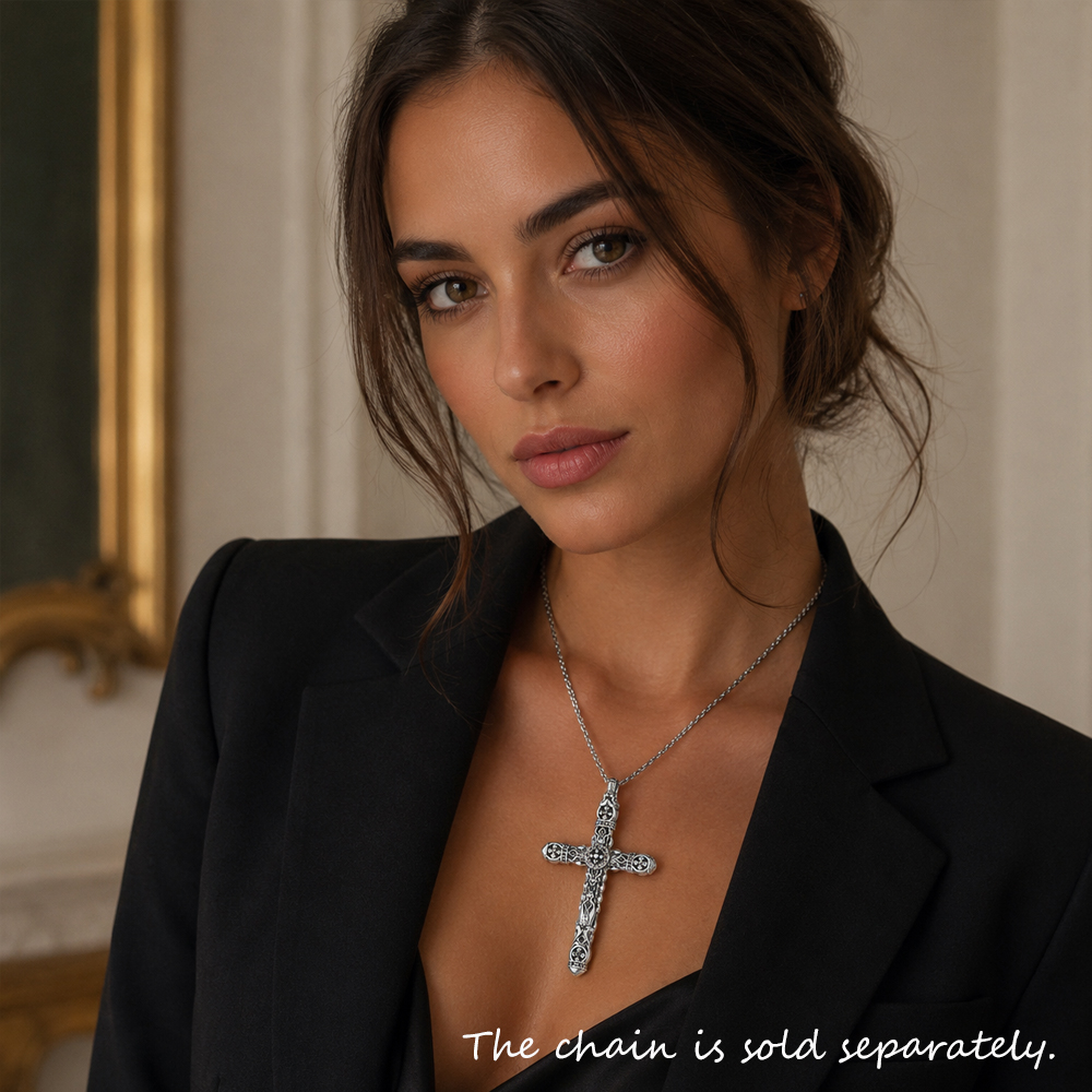 Richly Ornamented Cross Pendan - огляд і ціна Men'S Accessories Jewelry Brands