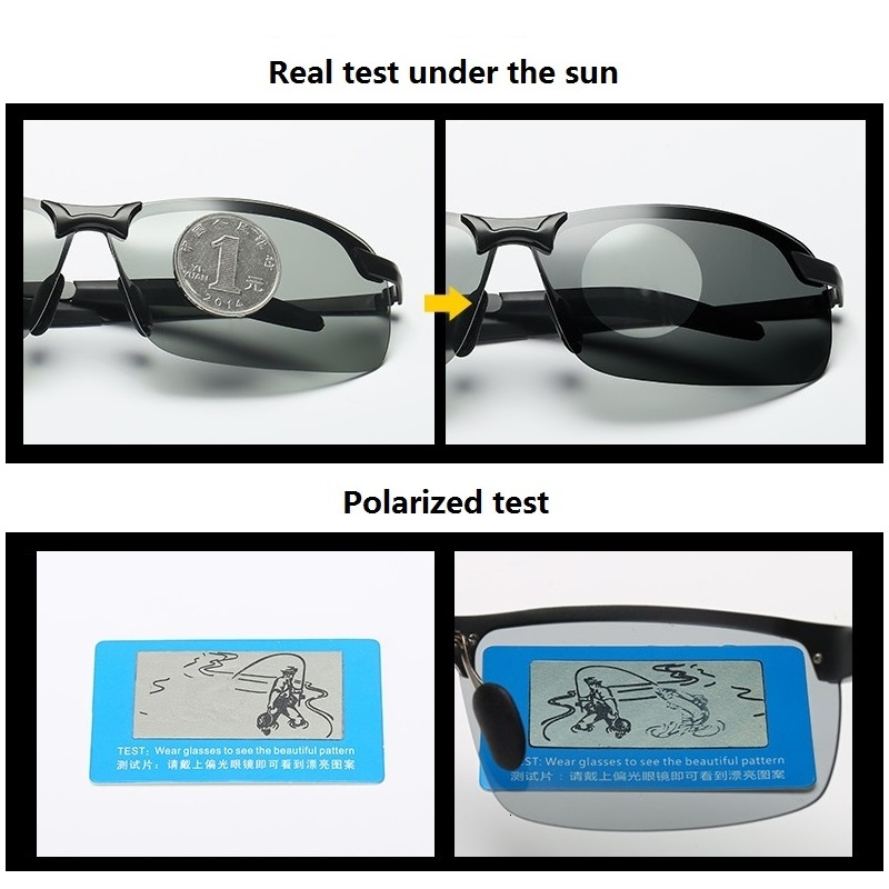 Classic Photochromic Sunglasse - огляд і ціна Sunglasses Polarized Men