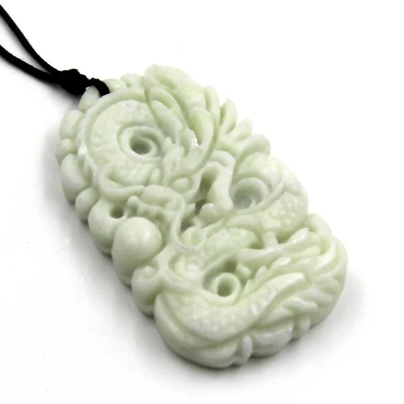 Natural White jade Dragon Phoe - огляд і ціна Men Accessories For Hand