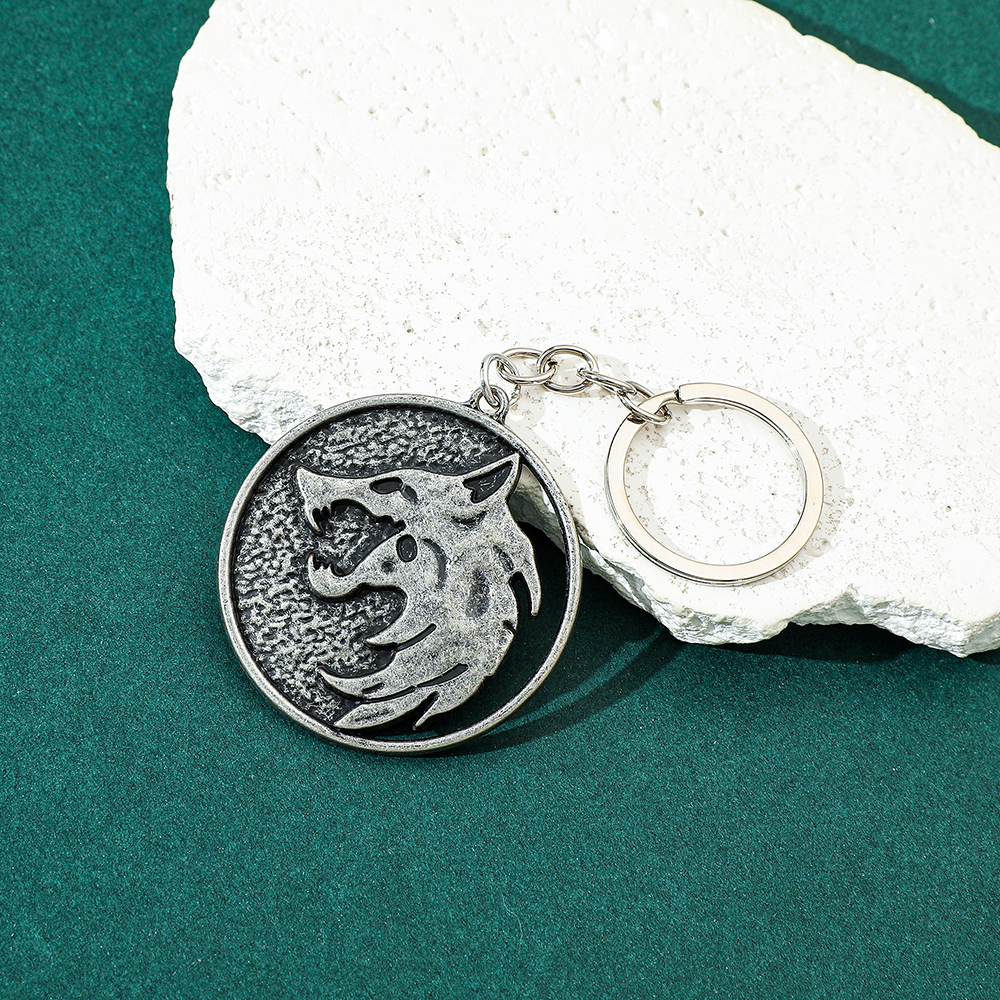 Vintage Wolf Head Keychain Gam - огляд і ціна Men'S Accessories Fashion