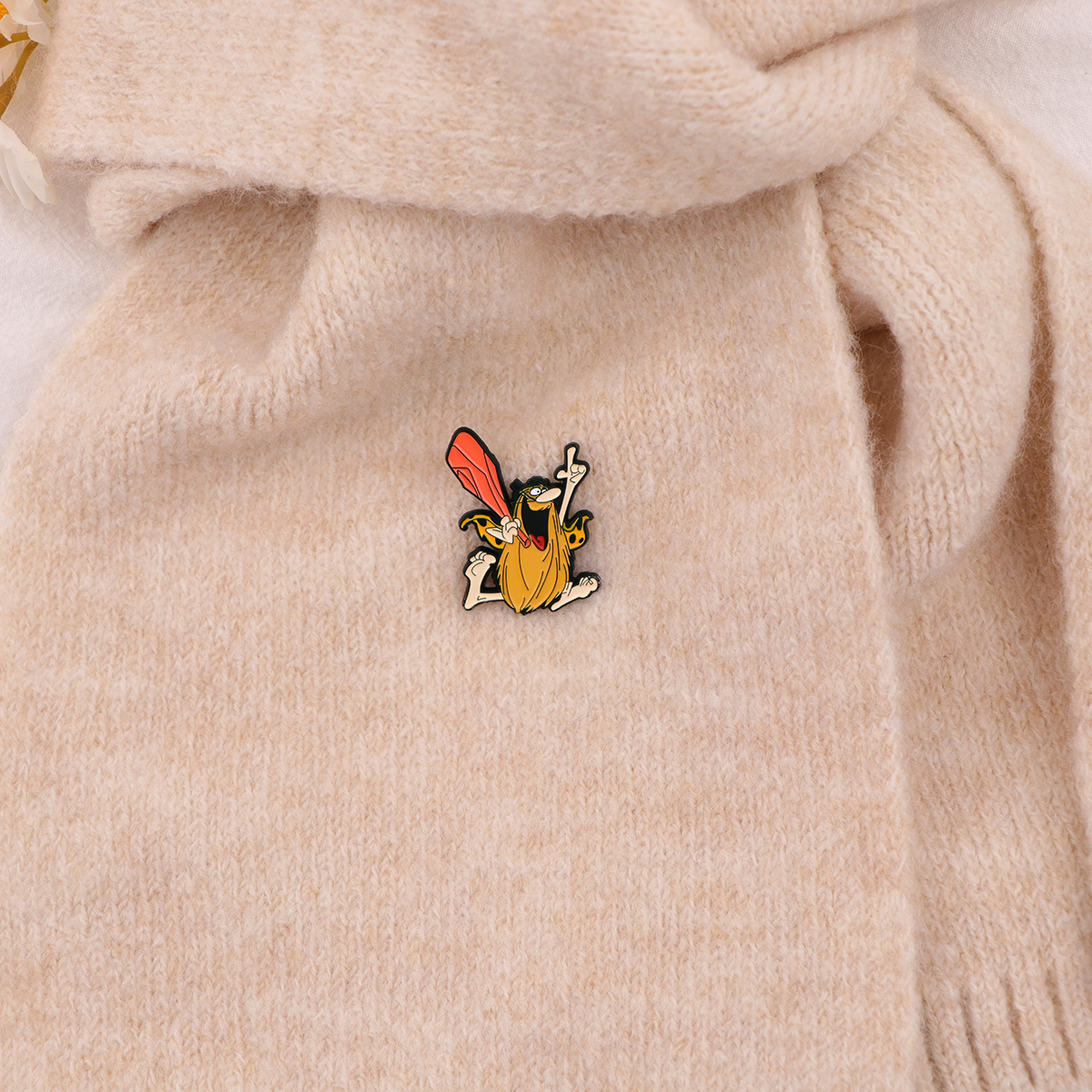 Funny Cartoon Anime Captain Br - огляд і ціна Men Accessories Brooch