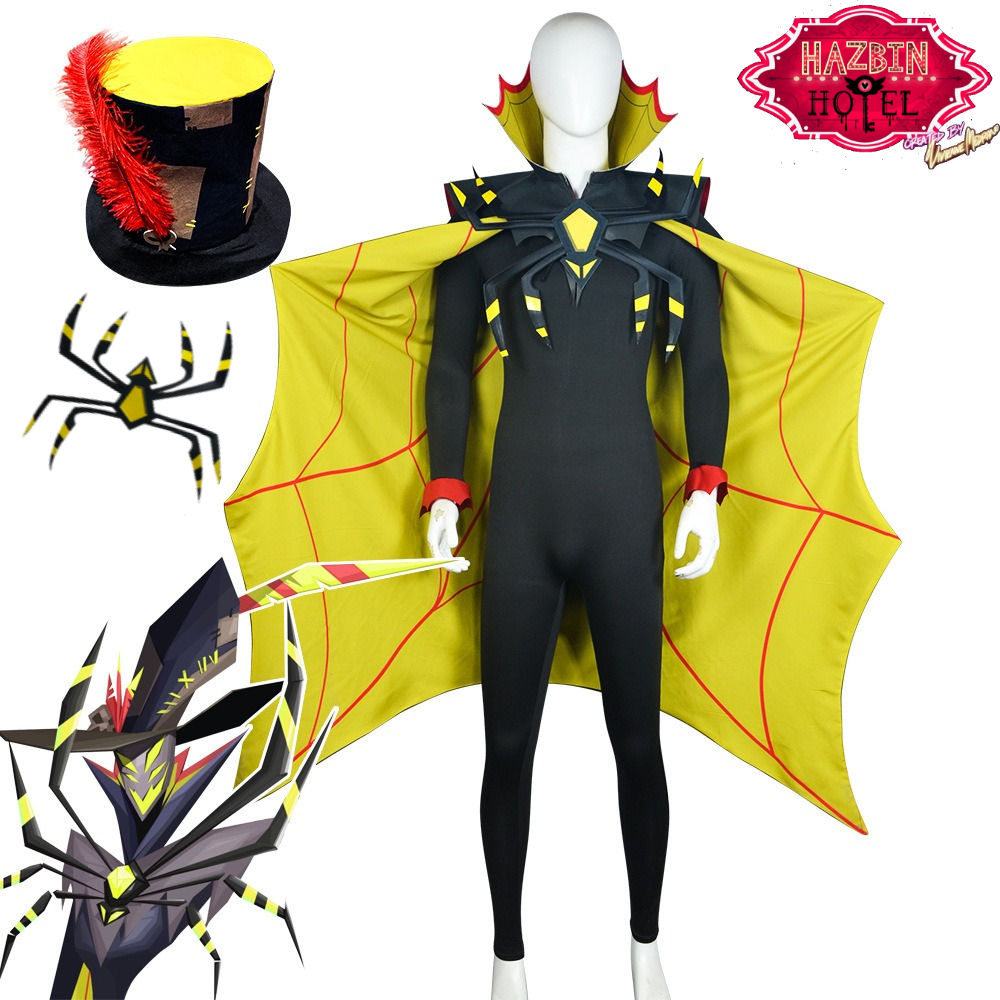 Hazbin Hotel Cosplay Costume S - огляд і ціна Men'S Suit Accessories