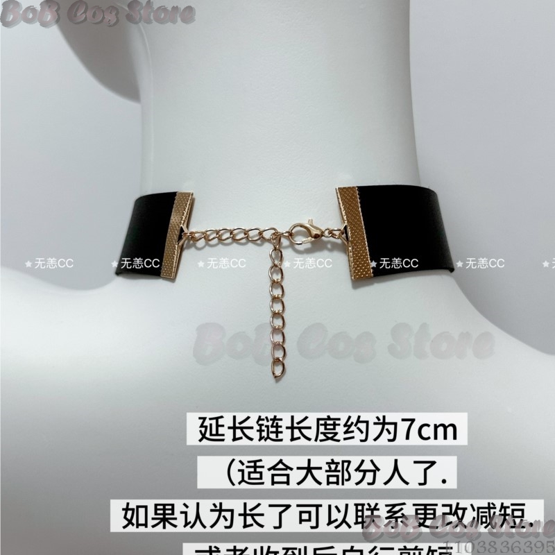 9S Choker Game Nie Cosplay Cos - огляд і ціна Men'S Suit Accessories