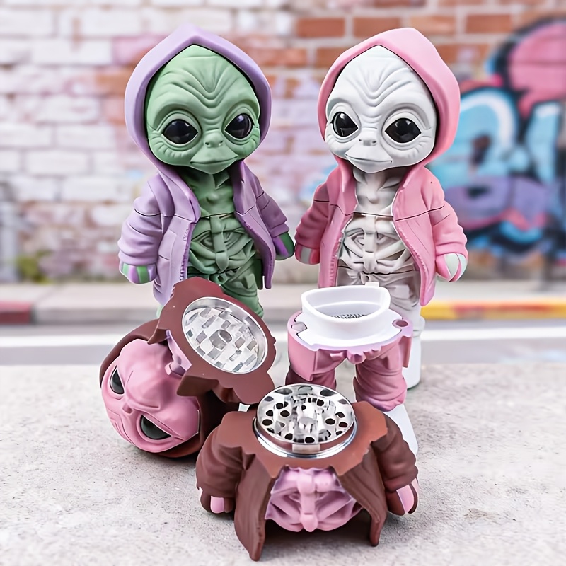 Funny Alien Herb Grinder Spice - огляд і ціна Men'S Mens Accessories