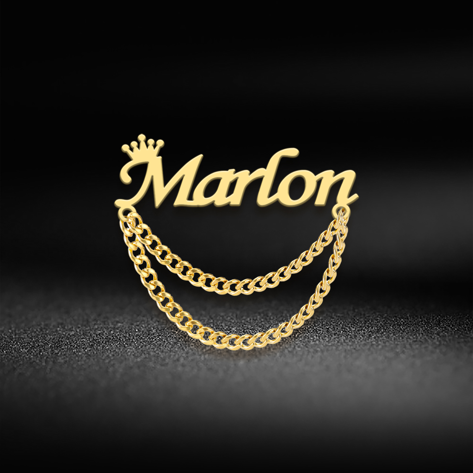 Personalized Name Brooch Custo - огляд і ціна Men Accessories Brooch