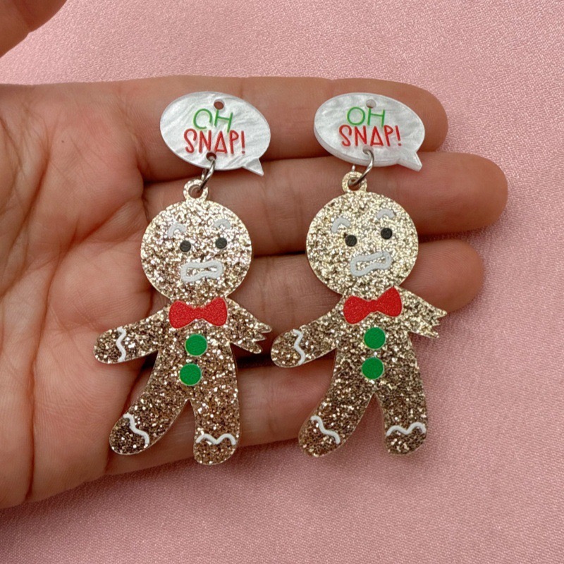 10pcs Cute Christmas Gingerbre - огляд і ціна Men'S Mens Accessories