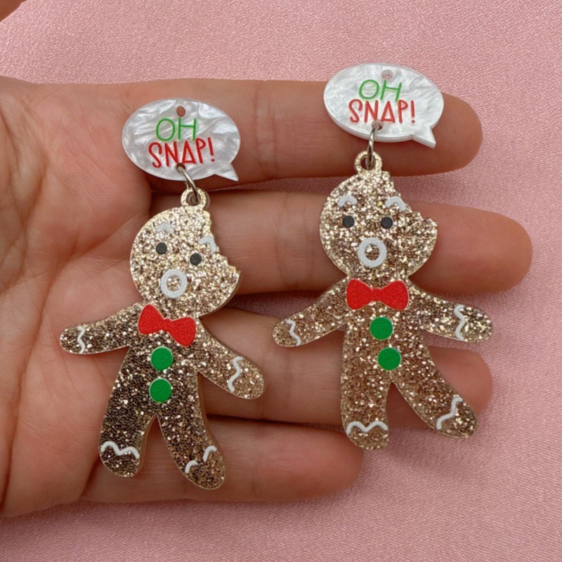 10pcs Cute Christmas Gingerbre - огляд і ціна Men'S Mens Accessories