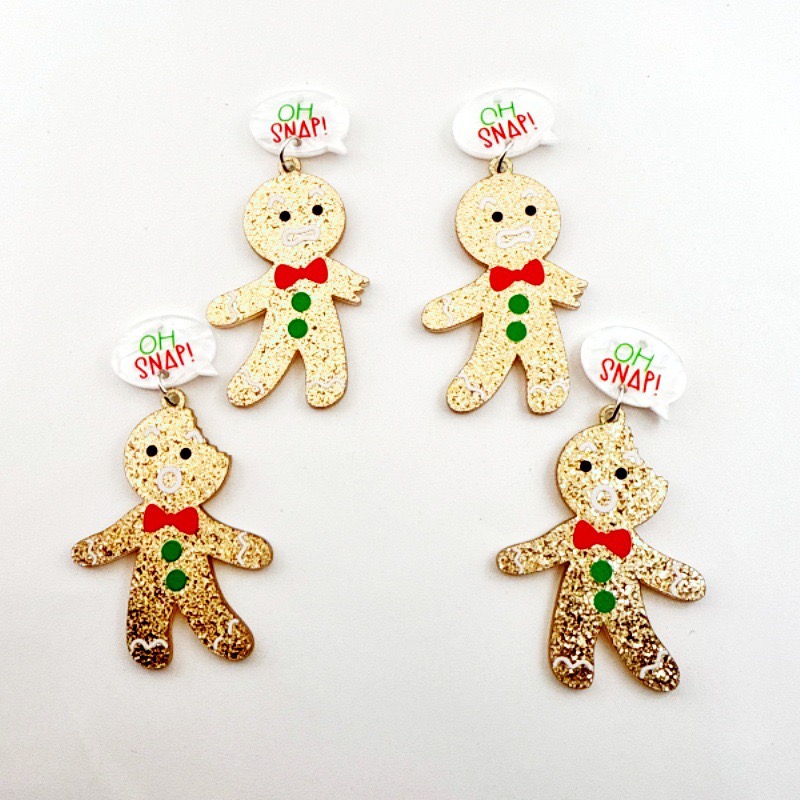 10pcs Cute Christmas Gingerbre - огляд і ціна Men'S Mens Accessories