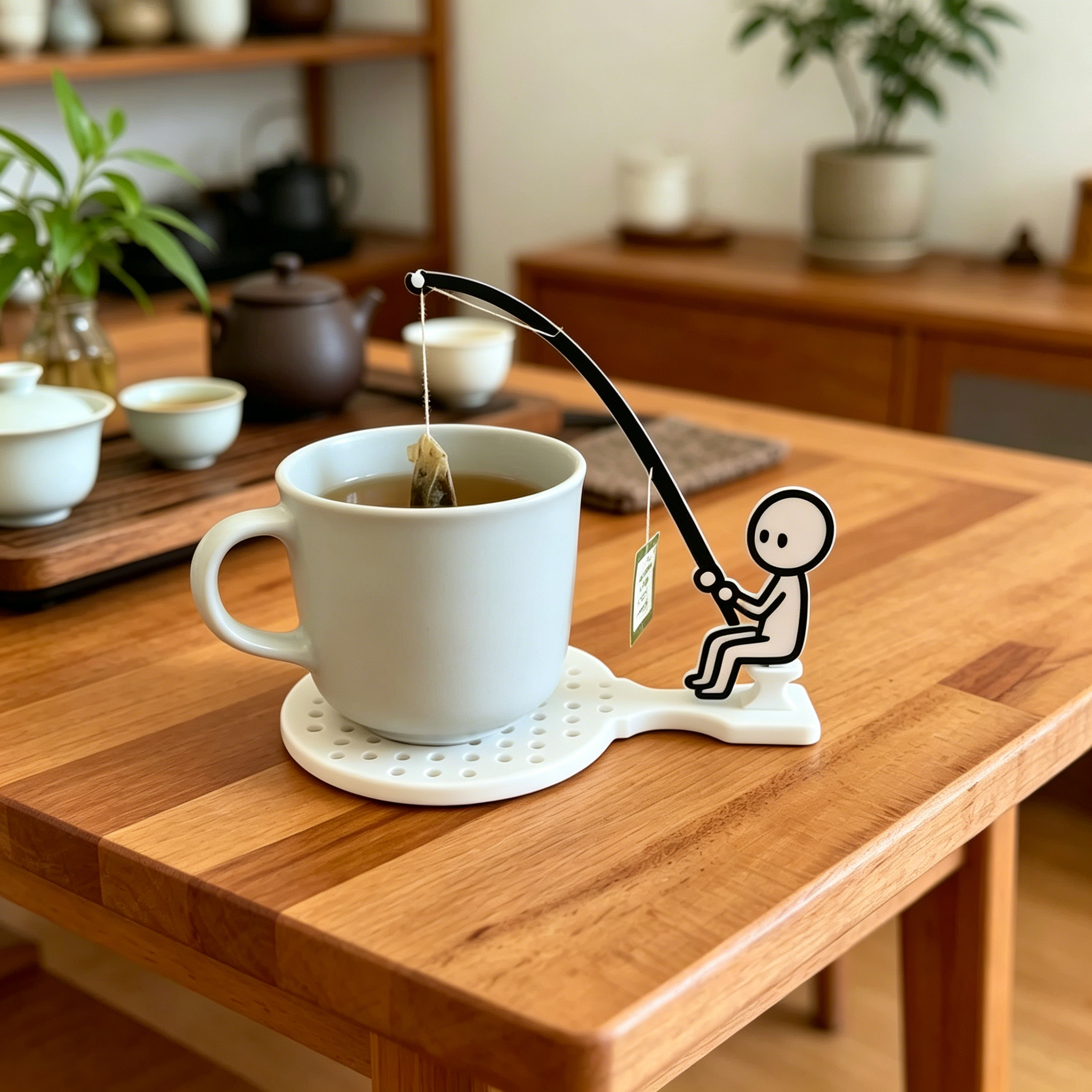 Funny Tea Bag Holder, Cute Fis - огляд і ціна Men'S Accessories Office