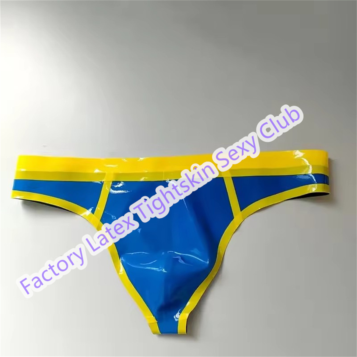 Male Latex Briefs Rubber Short - огляд і ціна Men'S Yellow Accessories