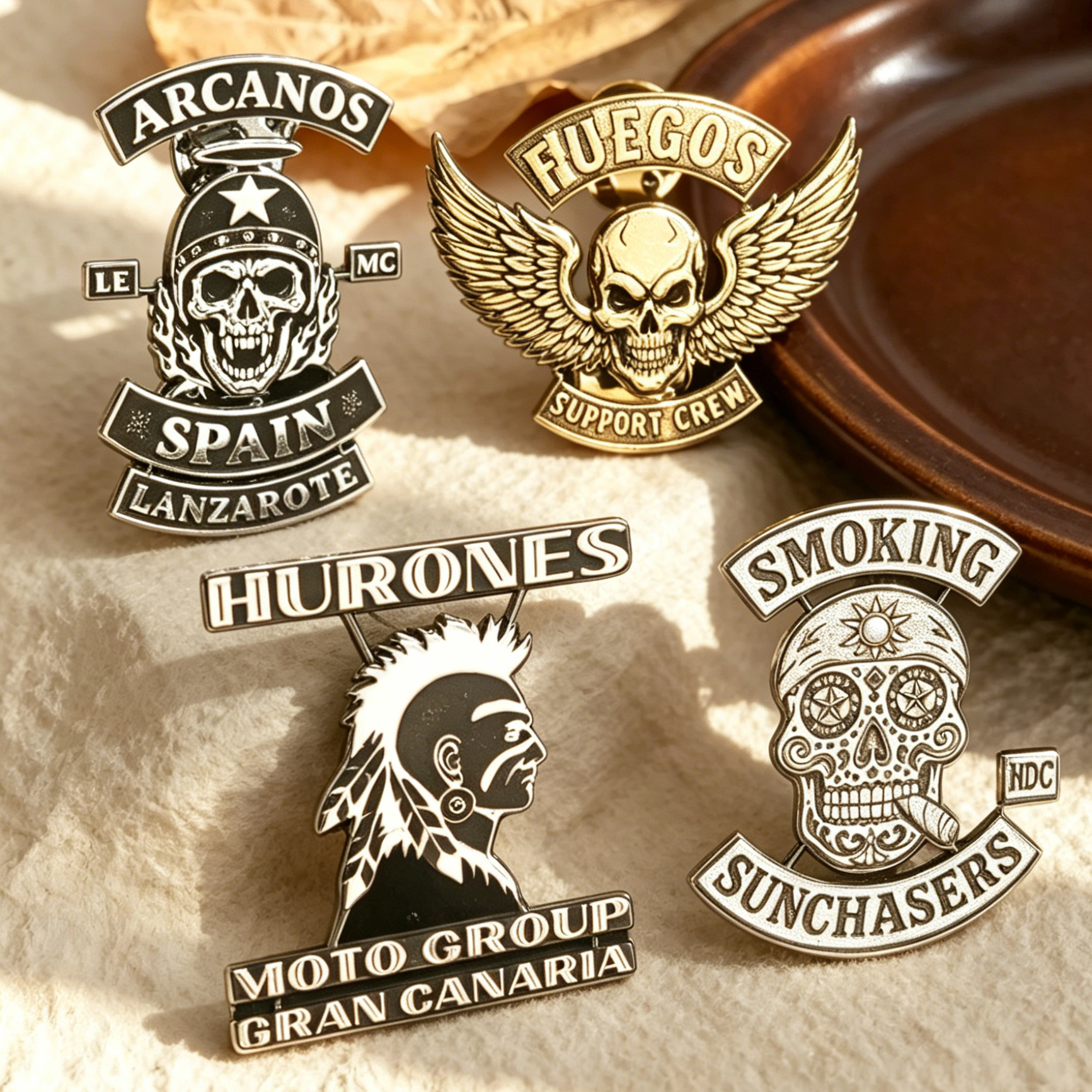 Personalized Laser Engraved St - огляд і ціна Men Accessories Brooch
