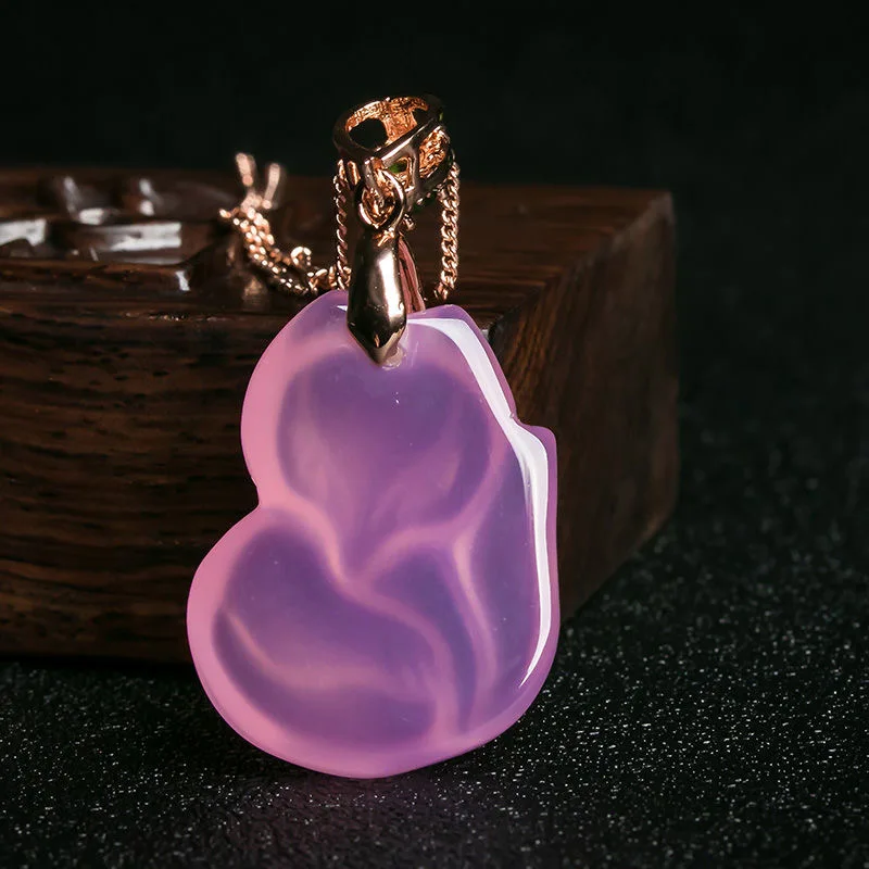 Natural Purple Agate Fox Penda - огляд і ціна Men Accessories For Hand