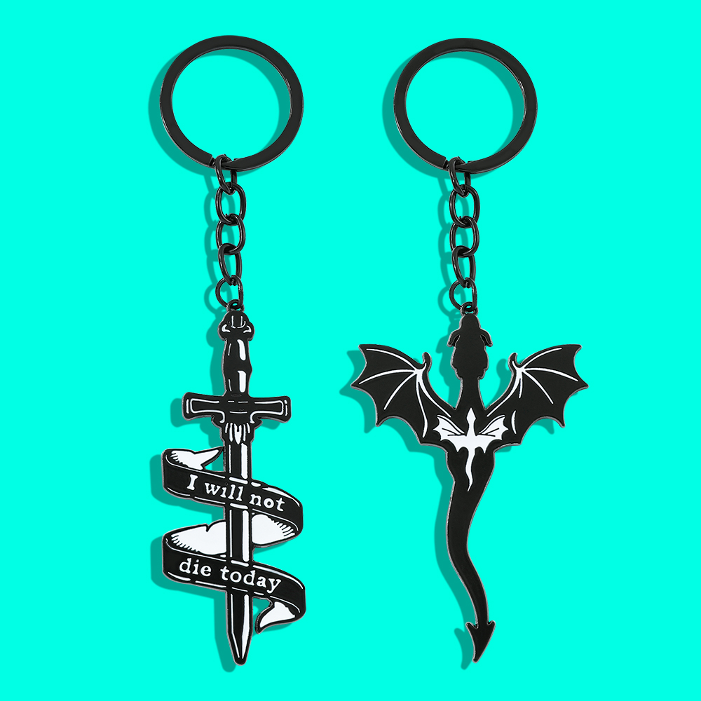 Fourth Wing Black Dragon Keych - огляд і ціна Men Accessories For Hand