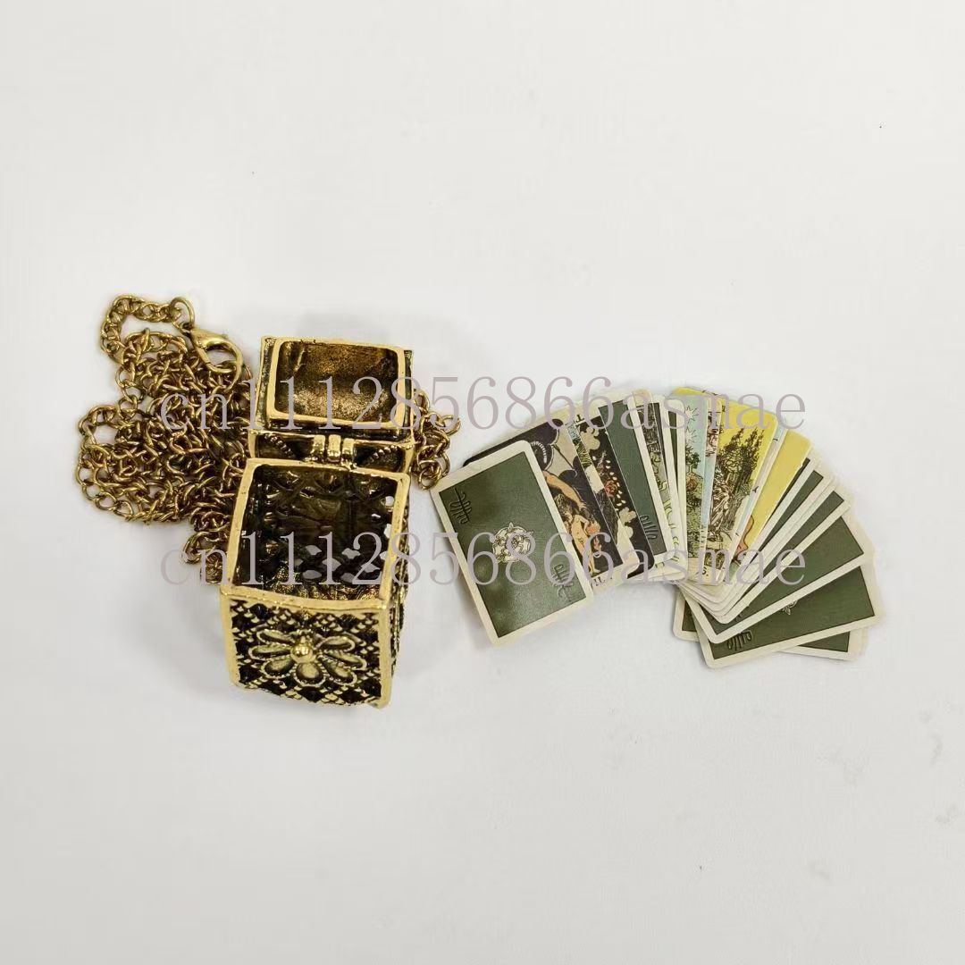 Vintage Alloy Tarot Card Penda - огляд і ціна Men'S Mens Accessories