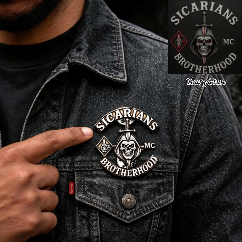 Personalized Custom MC Picture - огляд і ціна Men Accessories Brooch