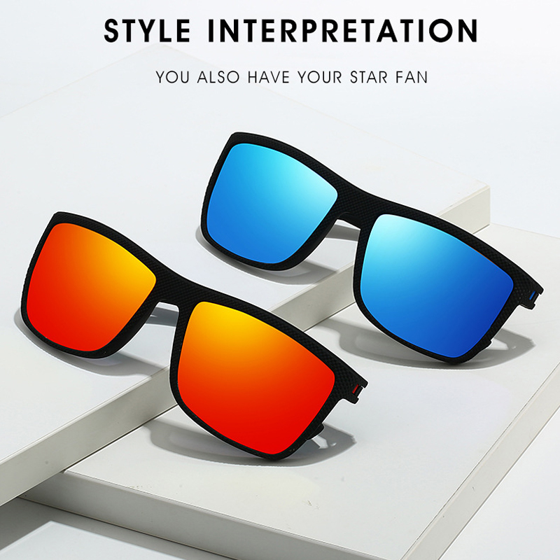 Square Outdoor Sport Sunglasse - огляд і ціна Sunglasses Polarized Men