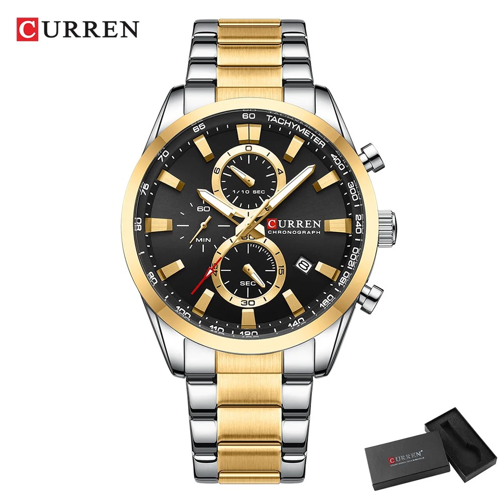CURREN Casual Quartz Chrono Sp - огляд і ціна Men'S Accessories Fashion