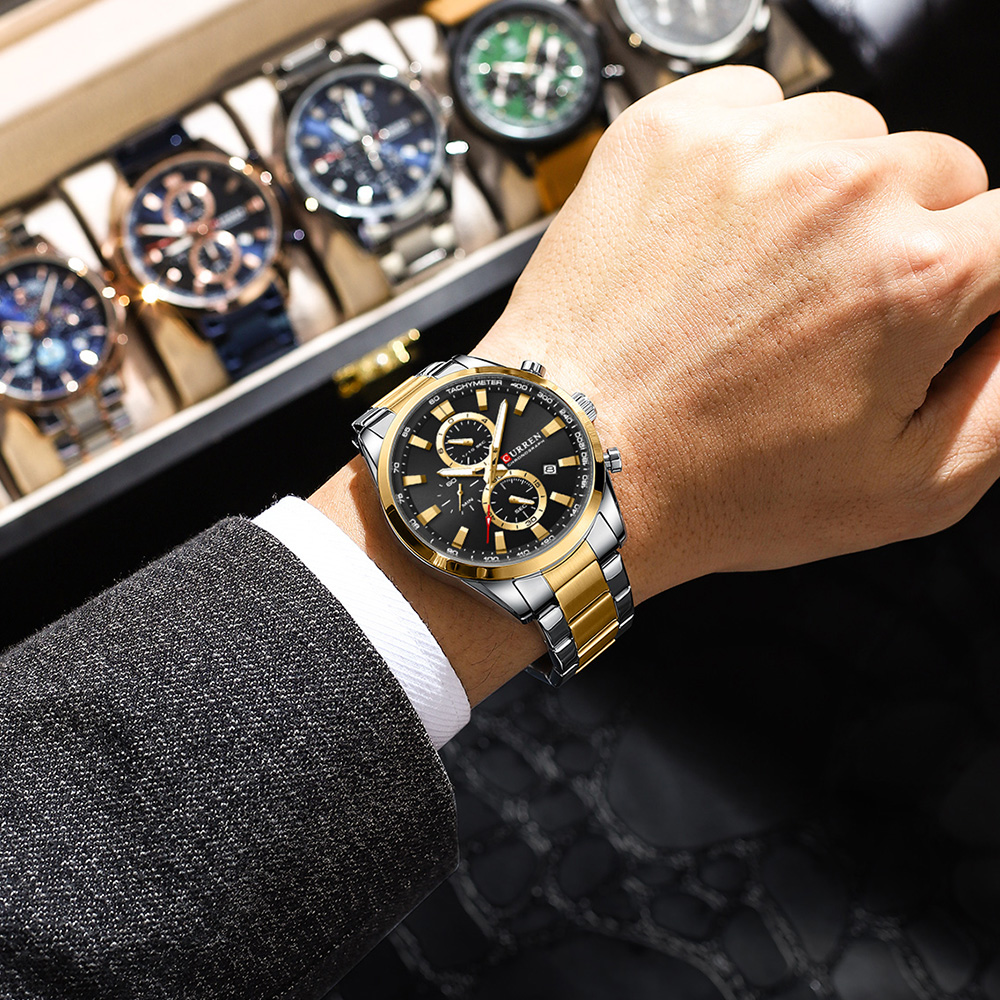 CURREN Casual Quartz Chrono Sp - огляд і ціна Men'S Accessories Fashion