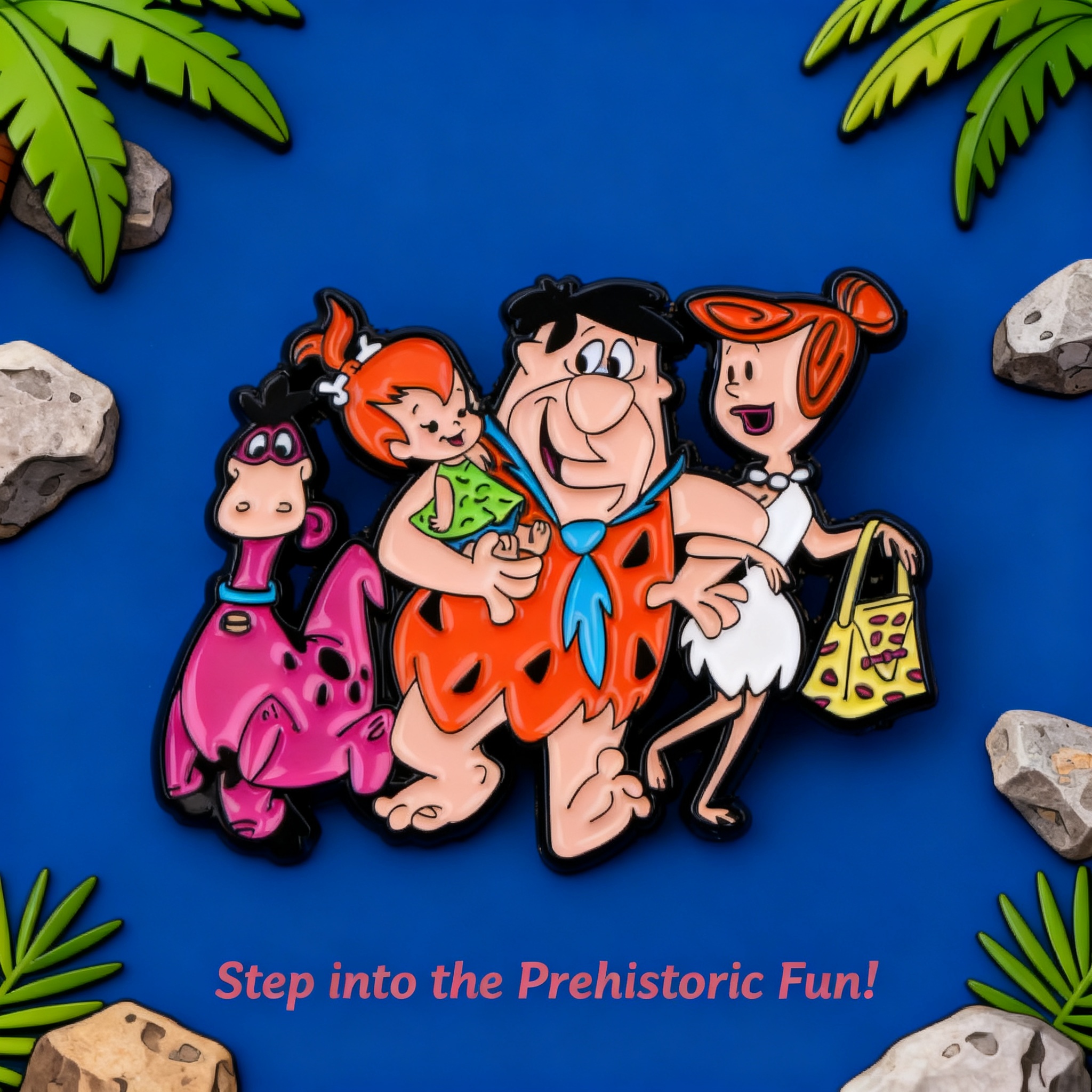 Cartoon Dinosaur Enamel Pin Ba - огляд і ціна Men Accessories Brooch