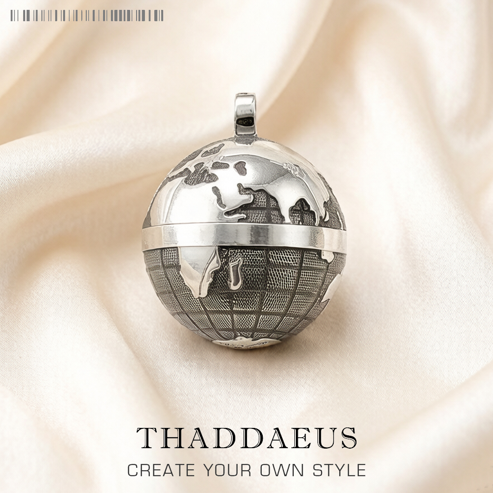 Pendant Gray Globe,Brand New F - огляд і ціна Men'S Accessories Jewelry Brands