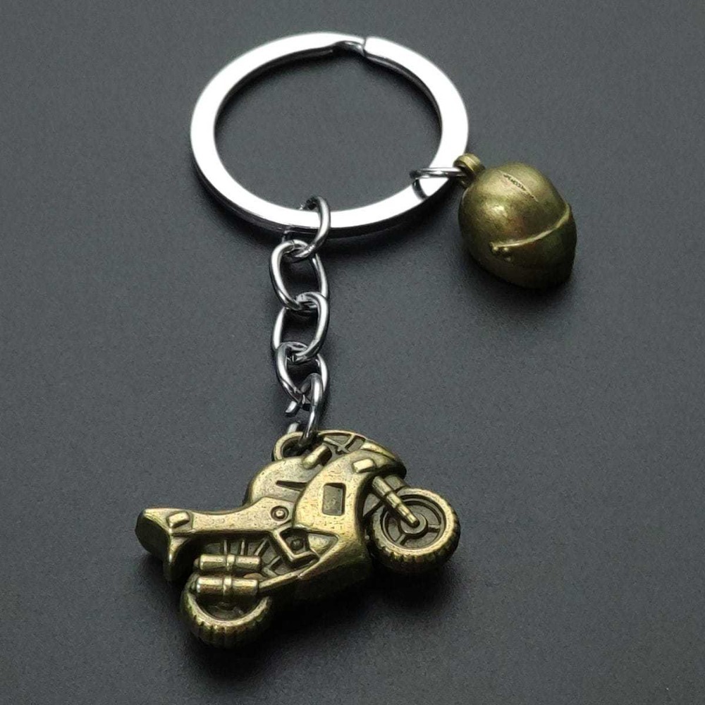 Motorcycle Keychain Creative M - огляд і ціна Men'S Yellow Accessories