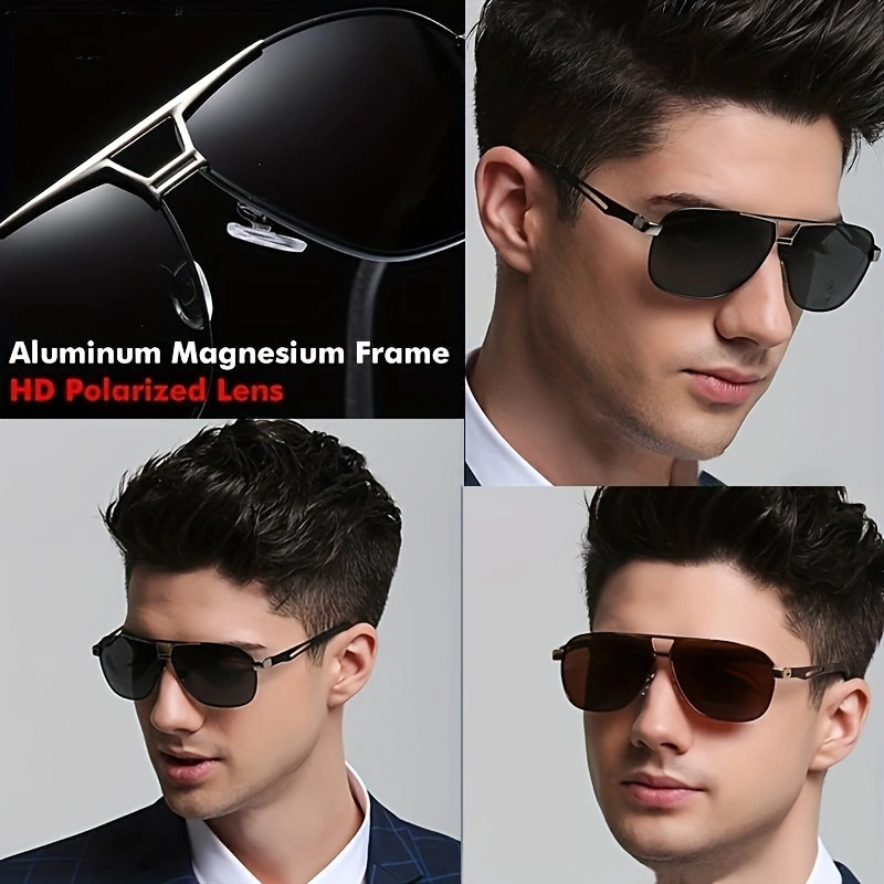 Fashion Metal Sunglasses for M - огляд і ціна Sunglasses Polarized Men