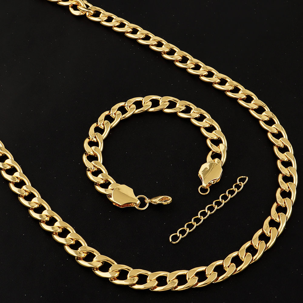 Dubai Cuban Gold Silver Snake  - огляд і ціна Men Accessories In Dubai