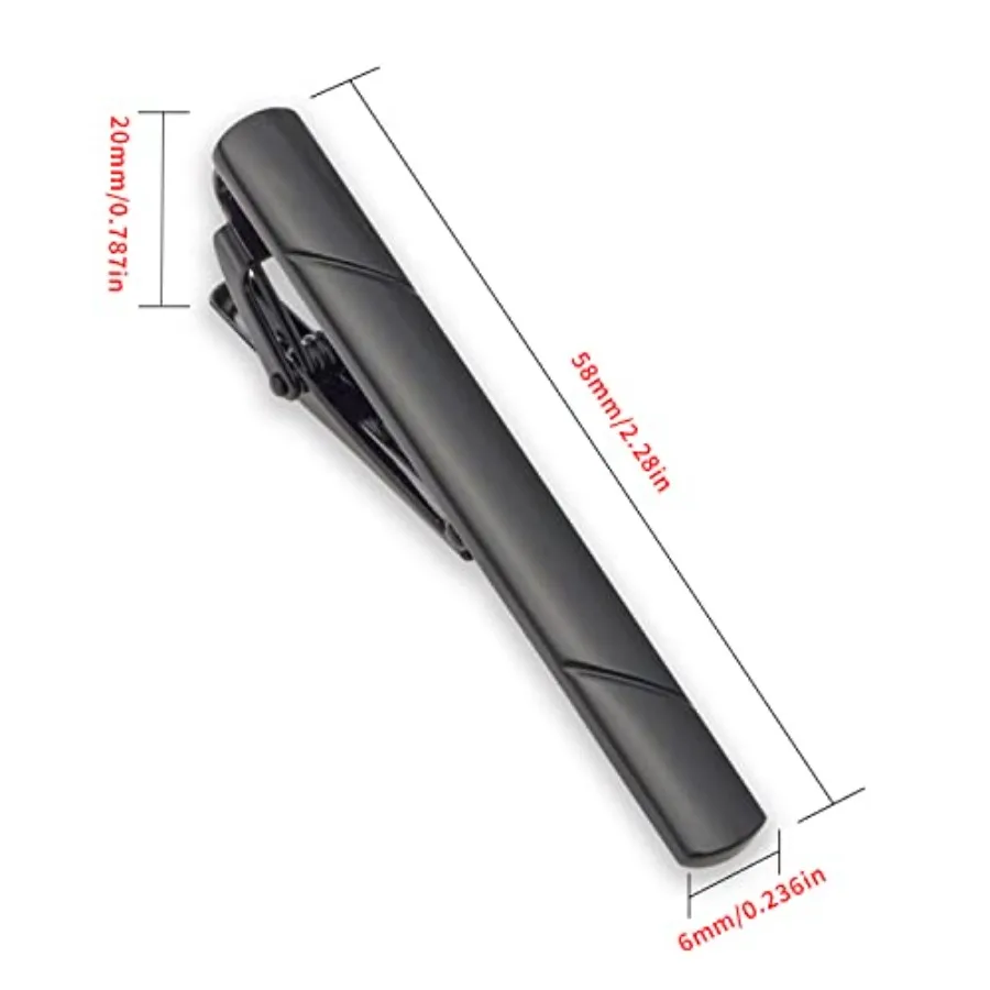 4Pcs Tie Clips For Men Tie Bar - огляд і ціна Men'S Accessories Fashion