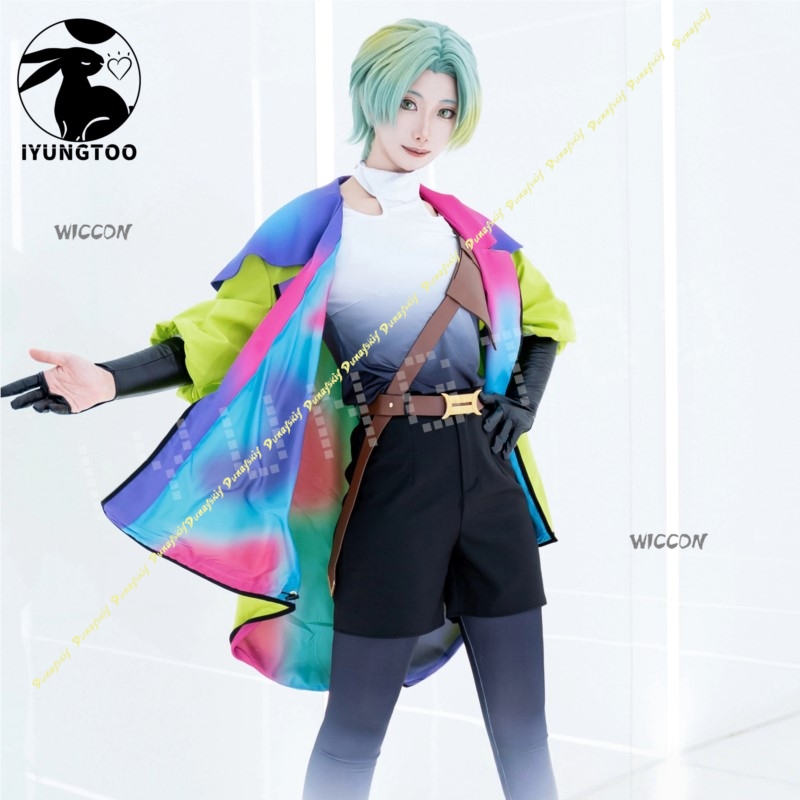 GNOSIA Anime Game Cosplay Cost - огляд і ціна Men'S Suit Accessories