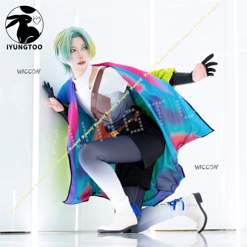 GNOSIA Anime Game Cosplay Cost - огляд і ціна Men'S Suit Accessories