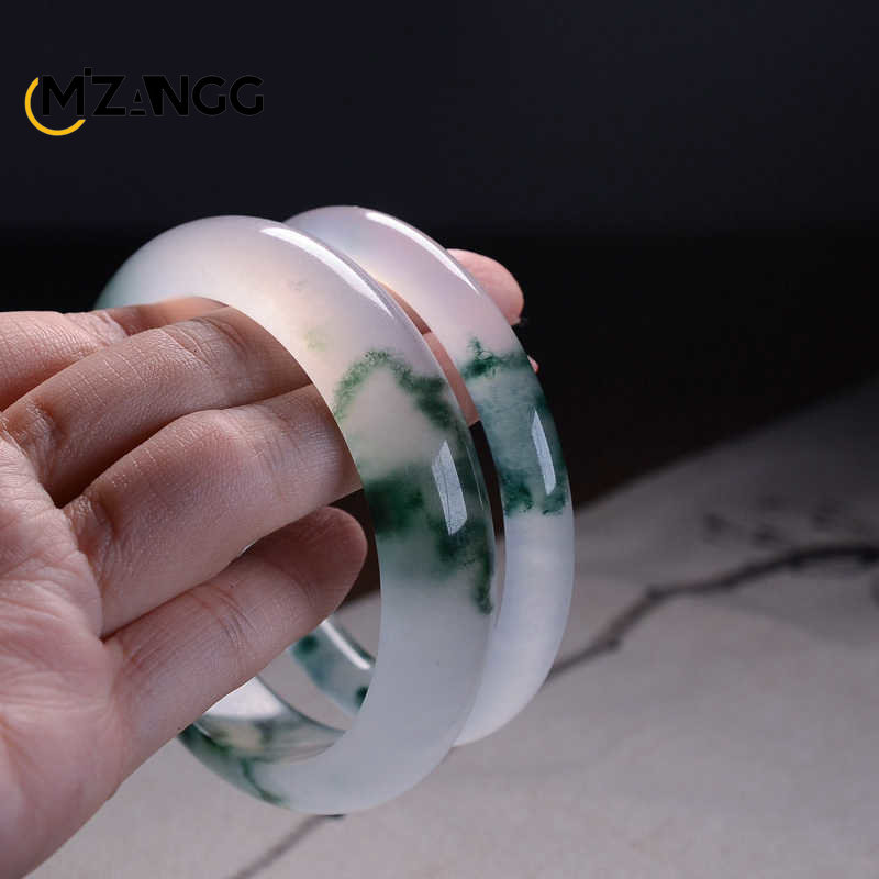 Natural Green Jadeite Bangle J - огляд і ціна Men Accessories For Hand