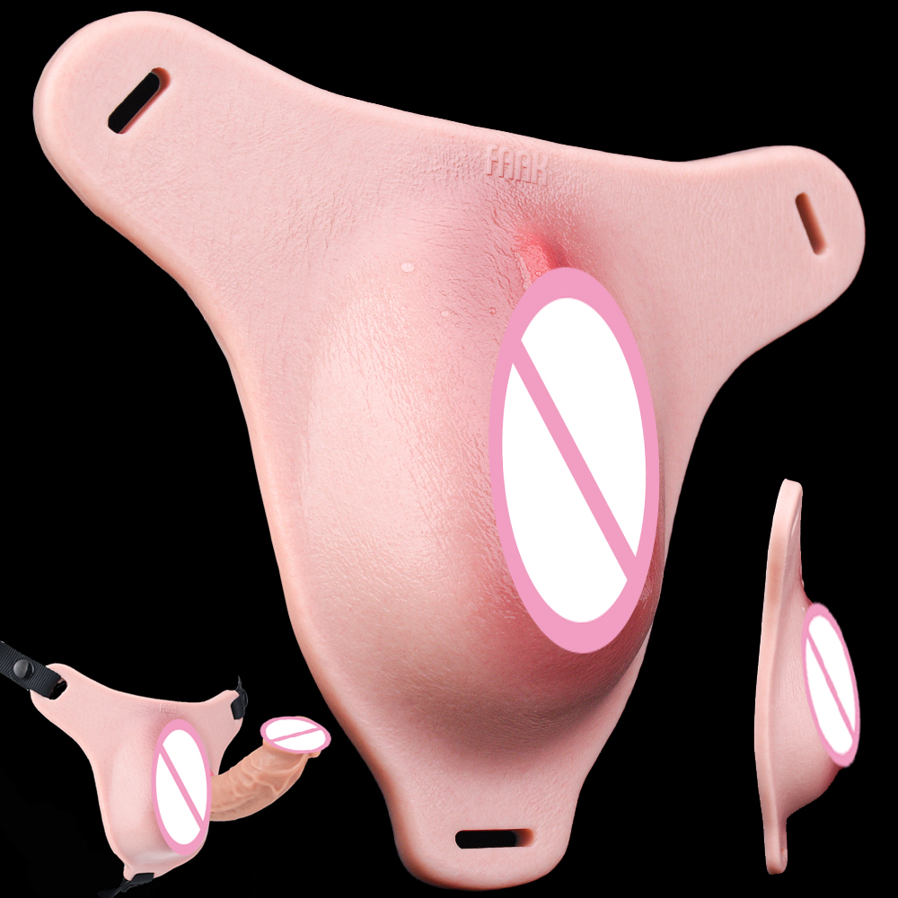 FAAK Strapon Silicone Vagina C - огляд і ціна Men'S Vegan Accessories