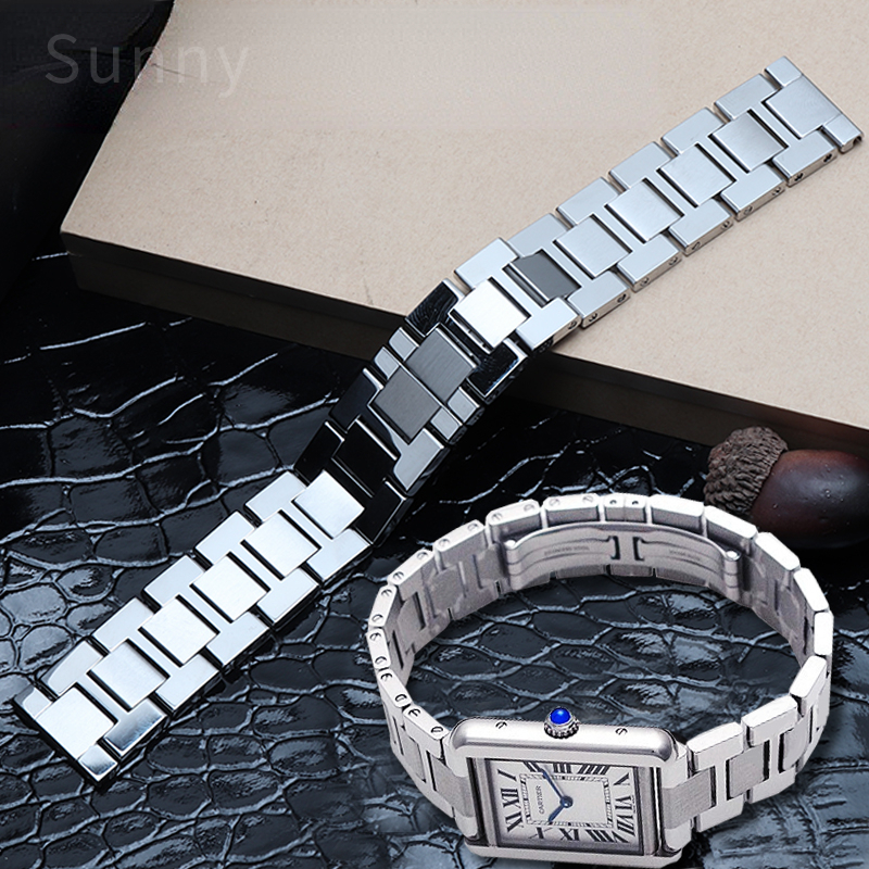 Stainless Steel Watch Strap fo - огляд і ціна Men'S Accessories Cartier