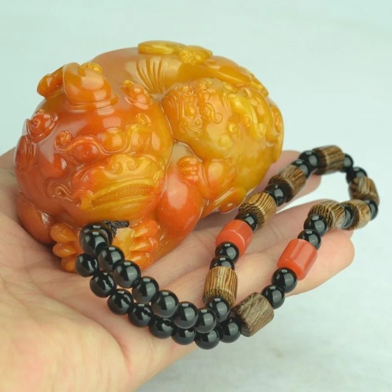 Natural Huang Longyu Pixiu Pen - огляд і ціна Men Accessories For Hand
