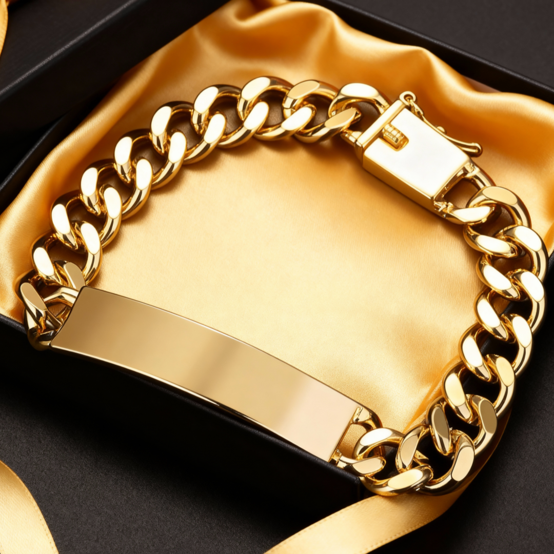 Fine Creative 18K Gold bracele - огляд і ціна Men'S Accessories Jewelry Brands