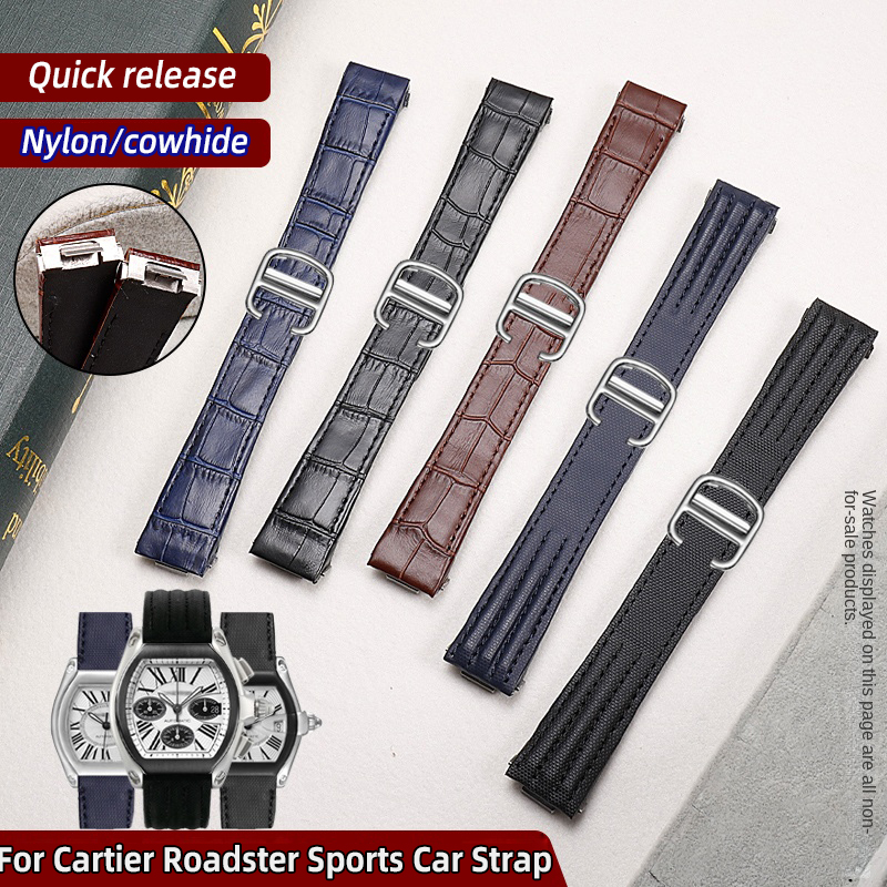 19mm 20mm For Cartier Roadster - огляд і ціна Men'S Accessories Cartier