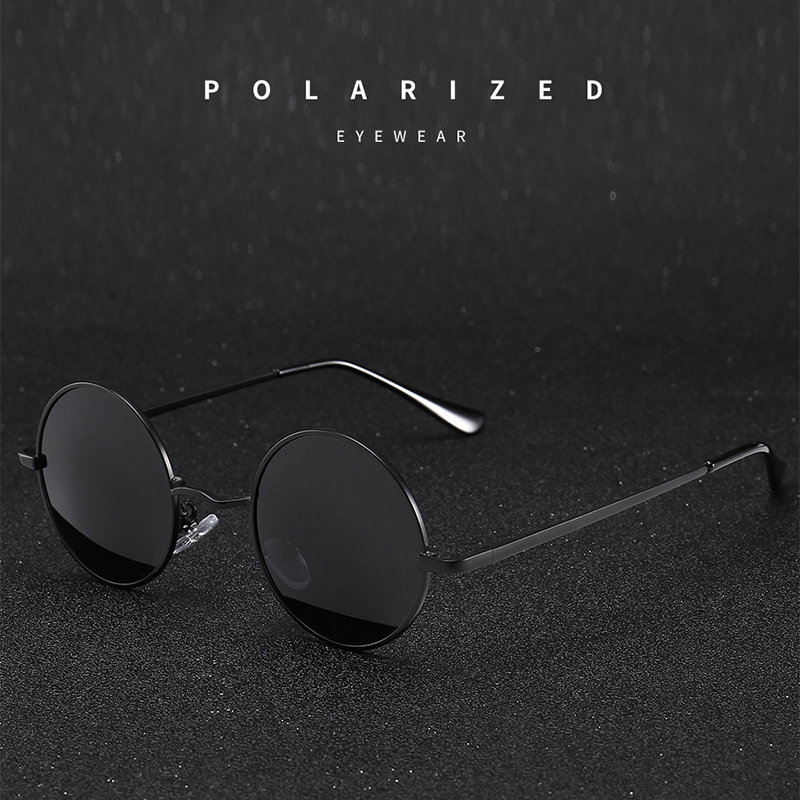 Retro Vintage Round Sunglasses - огляд і ціна Sunglasses Polarized Men