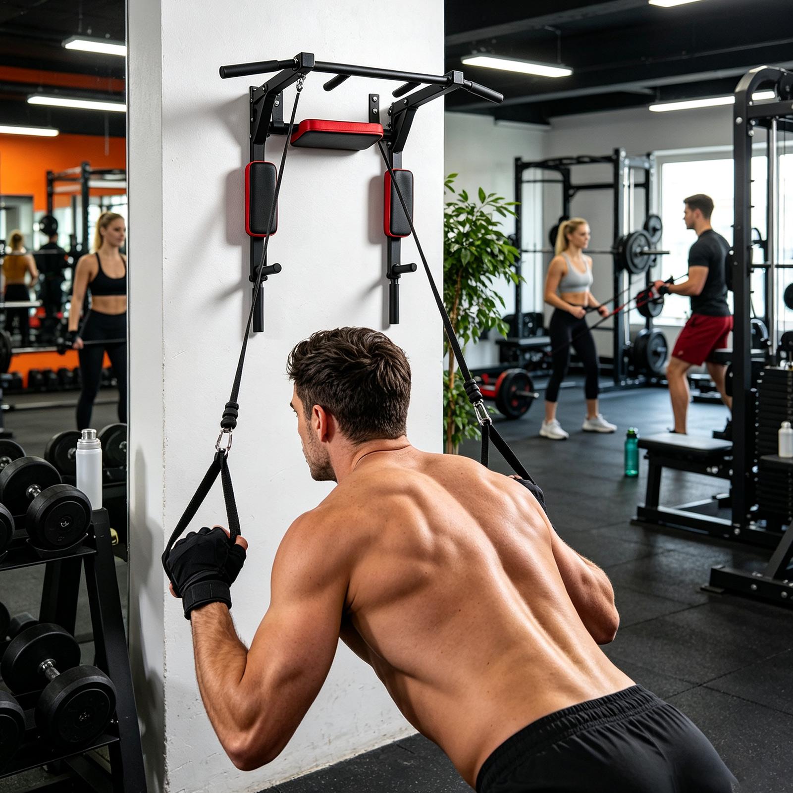 Wall-Mounted Pull-up Bar Fitne - огляд і ціна Men Accessories For Hand